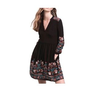 Anthropologie Floreat Raella Embroidered Dress